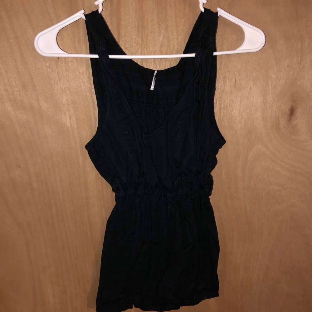 Black Old Navy Cinched Tank